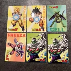 ドラゴンボールZ カード　丸大食品　6枚セット　平成レトロ【希少】