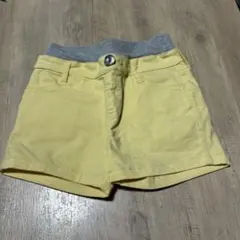 イエロー ハーフパンツ サイズ120