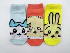 ◉新品◉ちいかわ ハチワレ うさぎ ラッコ 靴下 23〜25cm