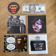 A BATHING APE フライヤー　ノベルティ　6点セット