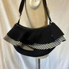 美品【RAPTURE】ティアードネイプルズ　ショルダーバッグ　ストライプ 完売品