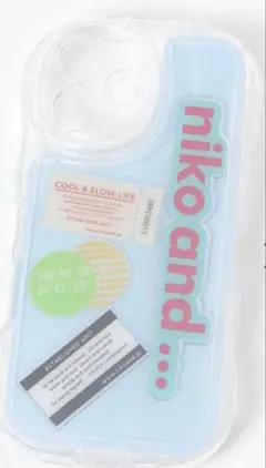 IKU 様専用⭐︎ニコアンド　ロゴパーツ付きスマホカバー　iPhone16