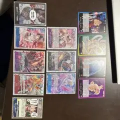 ワンピース カードゲーム 神速の拳　sr + リーダーカード　セット