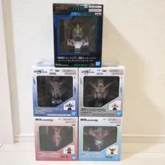 機動戦士ガンダム　ヘッド型スピーカー　胸像センサーライト　5種