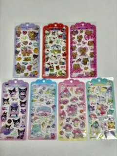 サンリオ ドロップジェリーシール 7種セット 正規品