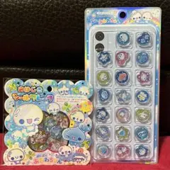 ぷくぷくあわわちゃん おはじきシール おはじきシールフレーク