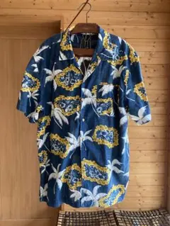 古着　柄シャツ　メンズ