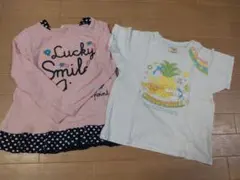 長袖Tシャツ 半袖Tシャツのセット