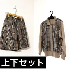 美品　セットアップ　キュロットスカート　サイズＭ　ゴルフ