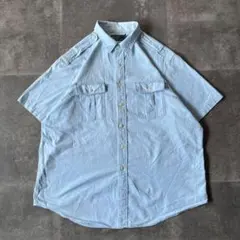 00s Polo Ralph Lauren ミリタリーシャツ XXL A332