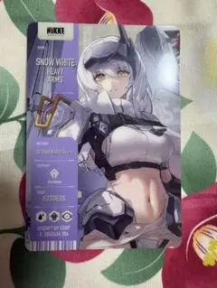 NIKKE メタリックパスコレクション Ver.4 スノーホワイト