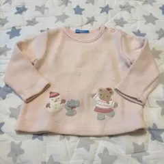 familiar 90cm女の子　トレーナー　セーター