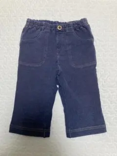 ファミリア　 ハーフパンツ　デニム風　100