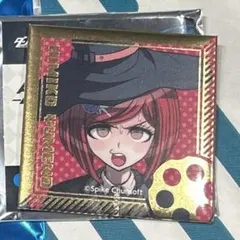 ダンガンロンパ展　 箔押し　喜怒哀楽バッジ　夢野秘密子　キーボ