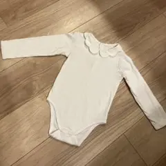 Jacadi ロンパース スカラップ 長袖 ボディ　一度のみ　美品　36m 3a