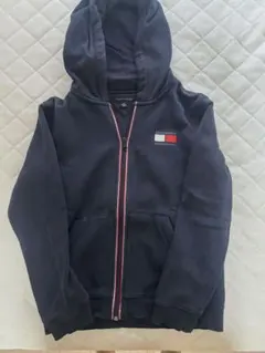 TOMMY HILFIGER キッズ ジップアップパーカー M(8-10)