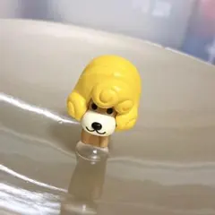 San-X アフロ犬 ちっちゃい吸盤マスコット イエロー