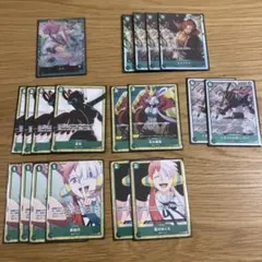 ワンピースカード　緑ウタ　デッキパーツ（スリーブ無）