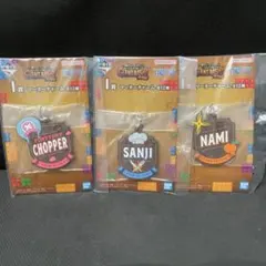 ワンピース 一番くじ マーカーチャーム ルフィ ロキ 2種セット