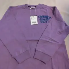 新品　BREEZE バスケットボール 長袖カットソー 140　パープル
