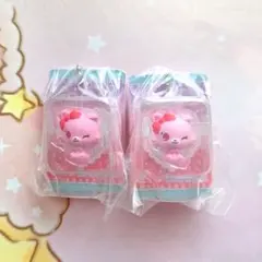 《匿名配送》ジュエルペット　パッケージミニチュアチャーム　ガーネット　2個セット