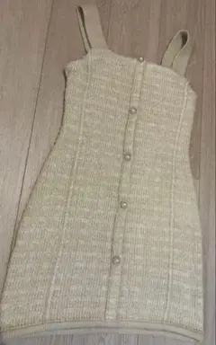 グレイル　ミニワンピース　クリーム色