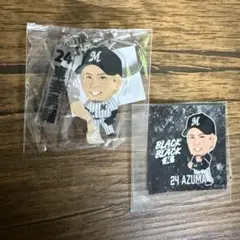 東妻勇輔選手アクリルキーホルダー＆ステッカーセット