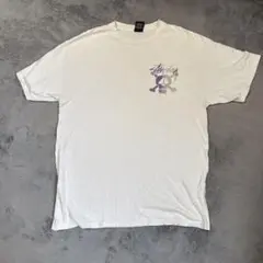ステューシー STUSSY Tシャツ 半袖 スカルTシャツ バックプリント