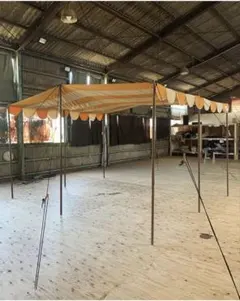 【新品未使用品】パジャマムーンタープ　白✖️オレンジpajamanmoon 新品未使用品】パジャマムーンタープ 白✖️オレンジpajamanmoon