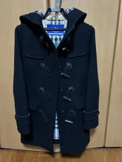 ◆美品◆Burberry黒 ダッフルコート