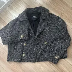 ZARA クロップド丈ジャケット