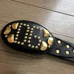 Dolce & Gabbana レザーベルト　黒　イタリア製