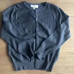 【新品】ロペピクニック　カーディガン　ブラック　タグ付き　レース