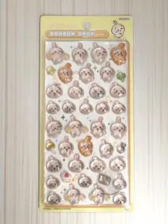 【正規品】ボンボンドロップシール　ちいかわ　うさぎ　シール　シール　ボンドロ