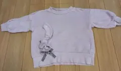 ピンク トレーナー トップス