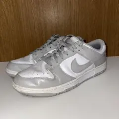 Nike グレーホワイトスニーカー DUNKL ダンクローレトロ 28cm
