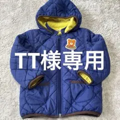 HOT BISCUITS ネイビー ダウンコート 100