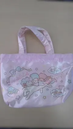 キキララ サンリオあたりくじ トートバッグ マチなし　かわいい
