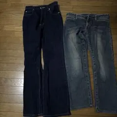 デニム　ズボン　ジーパン　2本セット
