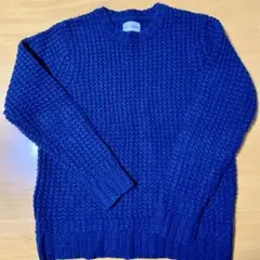 【美品】MANIERA セーター ネイビー Sサイズ ニット