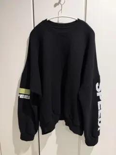 ⑨ via j（ヴィアジェイ） "TEAM SPEEDI"起毛トレーナー