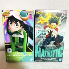 lZUKU MlDORlYA フィギュア 蛙吹 梅雨ちゃん ヒロアカ 出久