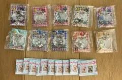 サンリオキャラクターズ　シャカシャカフレークシール風チャーム　コンプ　初期不良有