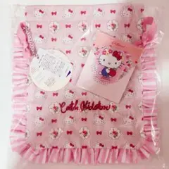 【特典付】CathKidston×HelloKitty ドローストリングポーチ