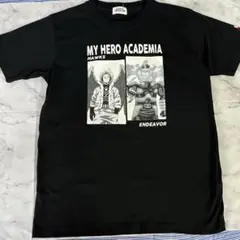 【US規格】希少 僕のヒーローアカデミア プリント Tシャツ ブラック 黒 M US規格】希少 僕のヒーローアカデミア プリント Tシャツ