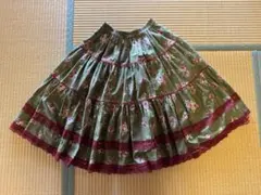 美品　フォークダンス　衣装　スカート