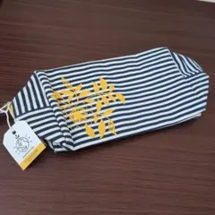 L'OCCITANE　ノベルティ　ストライプ柄ポーチ
