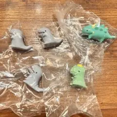 ならぶんです。　恐竜さん2 5個セット