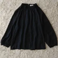 ブラウス ネイビー