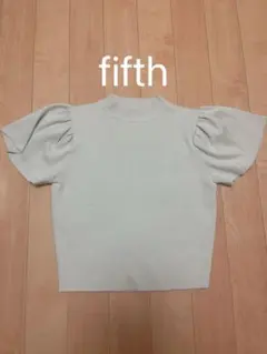 fifth 半袖ニットトップスのサムネイル